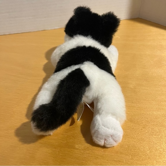 Aroma Home Cat Mini Plush Toy And Screen Cleaner Black White - Picture 3 of 6
